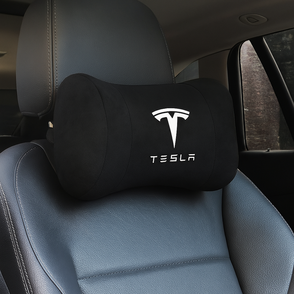 Tesla Nackkudde – Ergonomiskt Stöd för Model S / 3 / X / Y