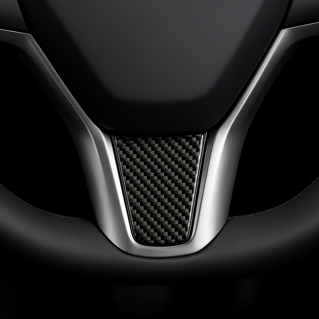 Rattdekal i Carbon Fiber – Passar Tesla Model S/X