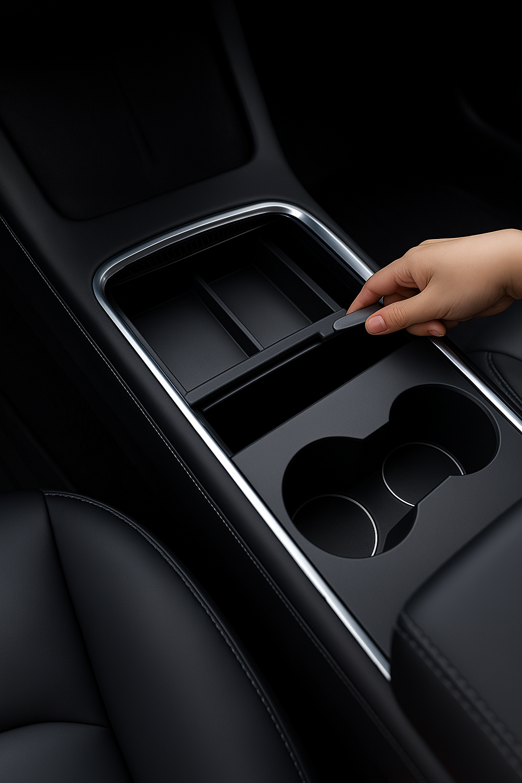 Förvaringsbox för mittkonsol – Tesla Model 3 & Model Y