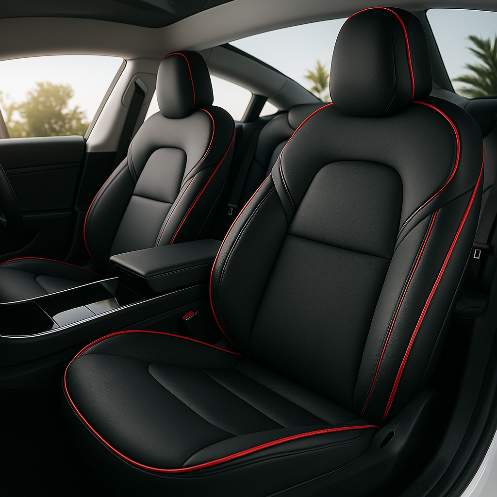 Sätesöverdrag för Tesla Model 3 & Model Y – Premiumkomfort & Skydd