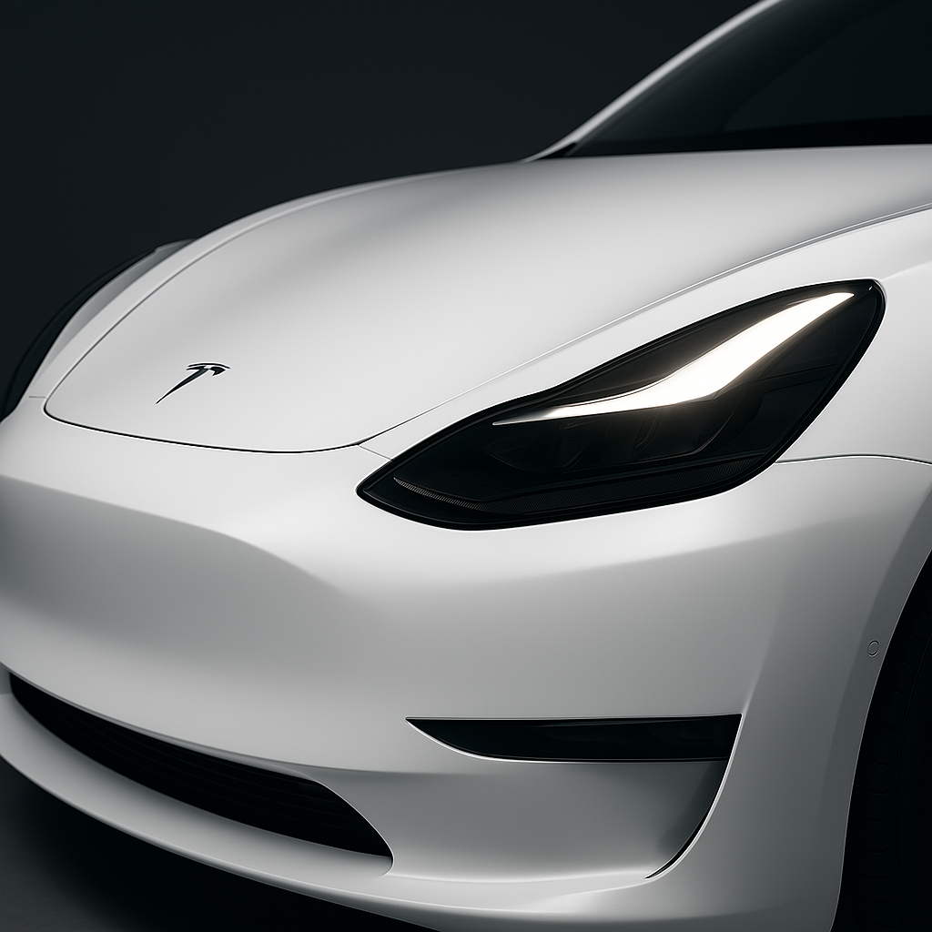 Mörkläggningsfilm för Framlyktor – Tesla Model 3/Y